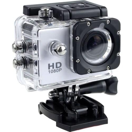 Action Cameras 2.0 Inch HD Outdoor DV Camera Mini Driving Recorder 30 Meters Waterproof JR Deals