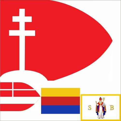 Croatia Historical Flag (Medieval) 3X5FT 100D Polyester Double Stitched High Quality Historical Regional 90X150CM Banner