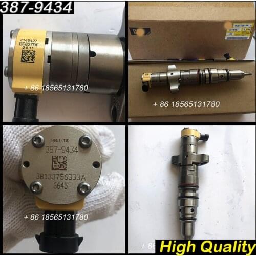 High Quality CAT D6R D7R Diesel Fuel Injector 387-9434 3879434 C7 C9 Engine Nozzle Assy for Caterpillar Excavator Parts
