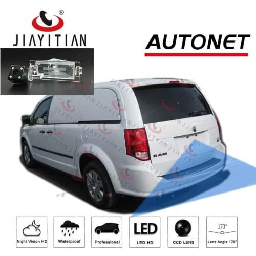 JIAYITIAN Car Rear View Camera For Dodge Grand Caravan SXT Ram C/V VAN 2008~2018 CCD/Reverse Camera license plate camera backup