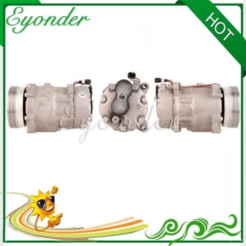 AC A/C Air Conditioning Compressor for Volkswagen PASSAT CABRIO GOLF SHARAN POLO VENTO PANEL CADDY 7M0820803P 1H0820803DX