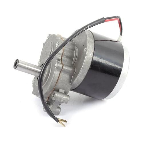 24V250W 2-stage gear brushed DC motor wheelchair motor 75 to 120 rpm
