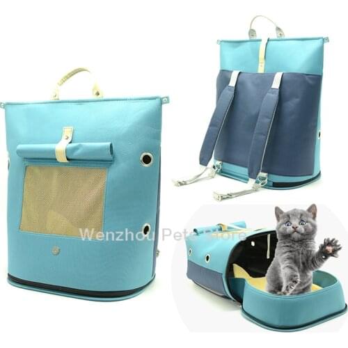2021New Cat Backpack Transparent Space Pet Backpack Bag Cat Nesk For Tourism Outdoor Portable Shoulder Bag Carrying Pet Supplies