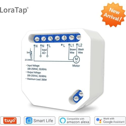 Tuya Smart Life WiFi Curtain Blind Switch for Roller Shutter Electric motor Google Home Alexa Echo Voice Control DIY Smart Home