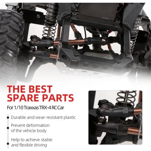 Plastic M4 Rod End RC Crawler Joints Children Early Learning Car Link Sets Head Balls Supplies for TRAXXAS TRX4