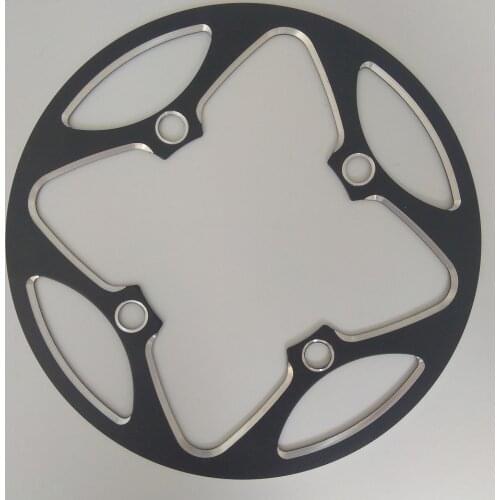 MTB Chainring Cover 104 BCD 44T 42T Bike Parts Aluminum Alloy Guard Mountain Bikes Chain Ring Protect Cover Support