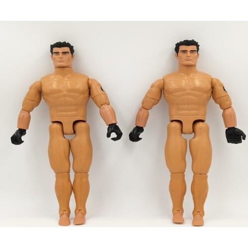 20pcs 30cm Joints Naked Dolls Men Naked Body For Boy Soldier Doll Bodies Doll Accessories Kids Christmas Gifts