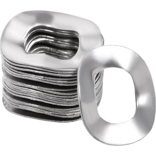 Uxcell 20 Pcs 304 Stainless Steel Wave Spring Washer for Screw Bolt to your Machine Furniture or other Things made of Metal