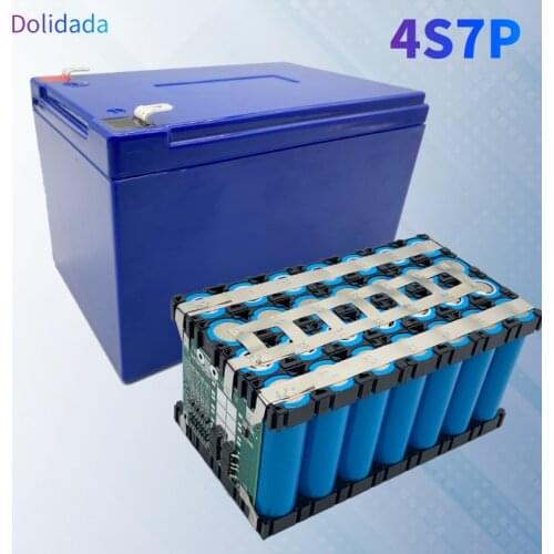 16.8V battery, 21ah 4s7p 14.8V 16.8v, suitable for ncr18650ga, with 30A BMS, high power lithium ion inverter, touring car solar