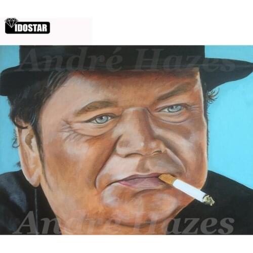 Full square round 5d diy diamond painting André Hazes ‘’Bloed, zweet & tranen‘’ diamond embroidery cross stitch home decorat
