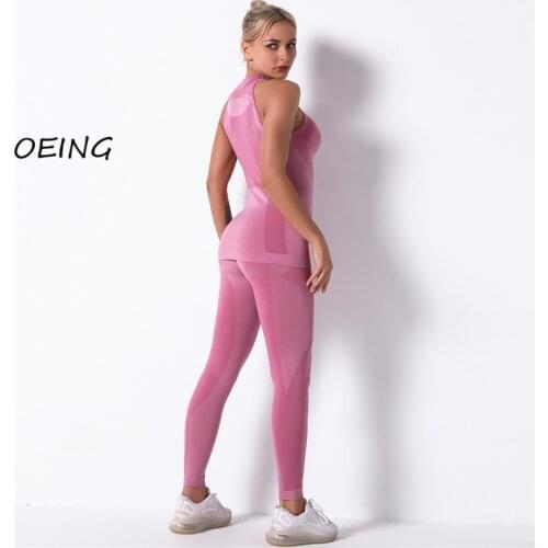 Seamless Clothing Women Gym 2021 Workout Clothes for Women 2 Piece Set Women Yoga Sets Women Gym Clothes