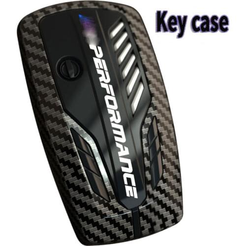 Zinc Alloy Car Key Case Rings Cover Holder For BMW 1 3 5 7 Series 525li 530 F48 X1 X2 X3 X4 X5 X6 Classic Engine Head Concept