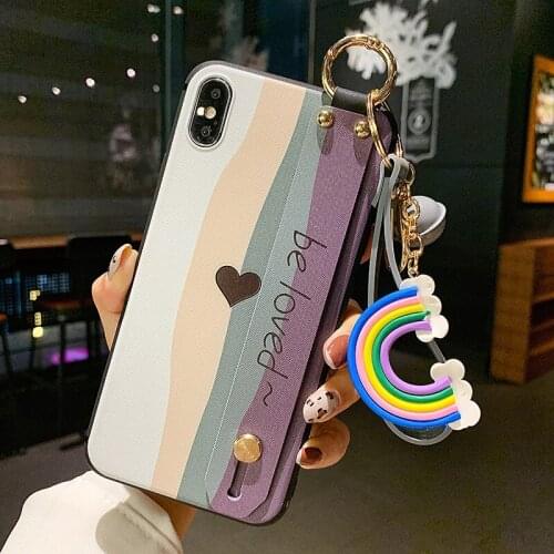 Phone Holder Case For Xiaomi Redmi k40 PRO note 7 note 8 pro 9 9s 10X K20 K30 PRO Mi 9 9T CC9 A3 POCO X3 X2 Wrist Strap cover