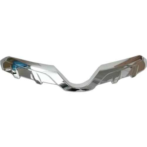 For Toyota C-HR 2016 2017 2018 For Toyota C-HR 2016 2017 Front Grille Grill Chrome Cover Hood Center Trim 1pcs Auto Accessories