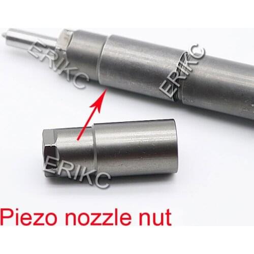 ERIKC CR Fuel Pump Injector Nozzle Nut Set E1023503 Diesel Injector Nozzle Cap Nut for Bosch Piezo Auto Injection Accessory