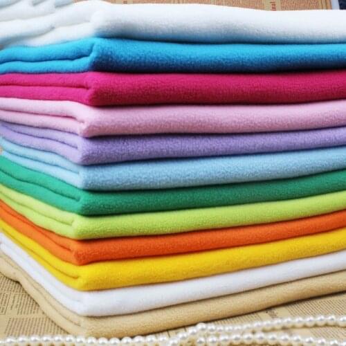 Polar Fleece Fabric Fleeced Soft Tilda Toy Tissue DIY Sewing Coat Pillow Material