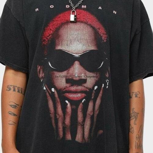 Dennis Rodman t shirt New Dennis Rodman New York Sunshine Black