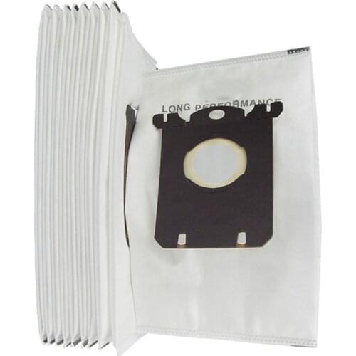 10* Vacuum Cleaner Dust Bags Filter S Bag for Philips FC9071 FC9170 FC9174 clario z2015 z3375 Ergospace Vacuum Cleaner Bag