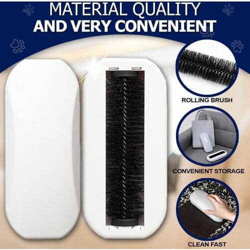 New Design Multifunctional Bed Brush Floor Dust Removal Handheld Cleaning Brush for Pets Clothes Household