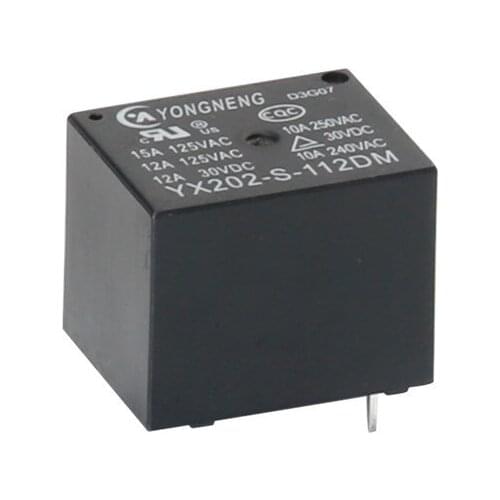 10A 5V 4 pins One Pole PCB Relay for Projection Screen Controller