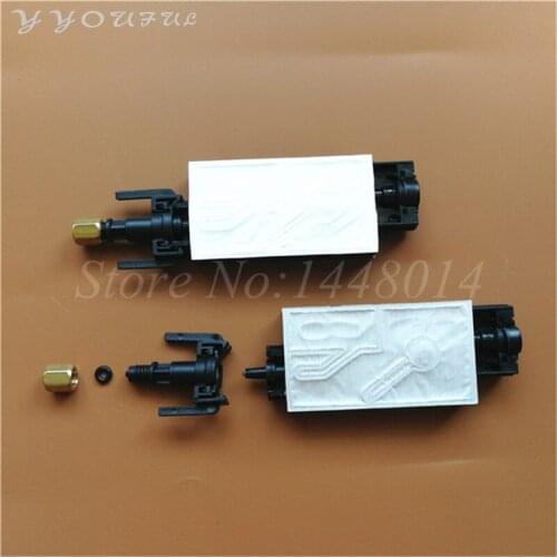 50pcs wholesale large format printer Mimaki JV33 JV5 UV ink damper for DX5 TX800 print head DX5 UV dumper with connector