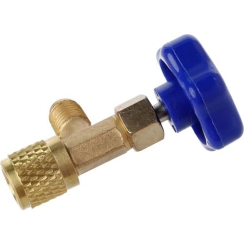 1/4 SAE Auto AC Can Tap Valve Bottle Opener For R22 R134a R410A Gas Refrigerant Q9QD