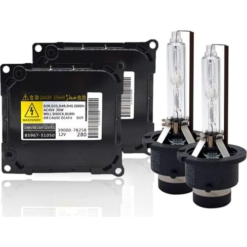 SKYJOYCE 35W Original Yeaky Xenon D2S HID Bulb D4S Car Headlight 4500K 5500K 6500K D2S D4S D2R D4R Yeaky HID Ballast Xenon Kit