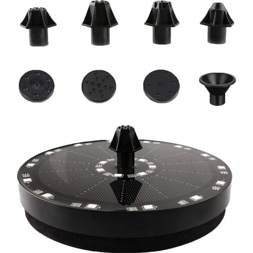 Solar Fountains Bird Bath Fountains Pond Outdoor Floating Solar Fountains