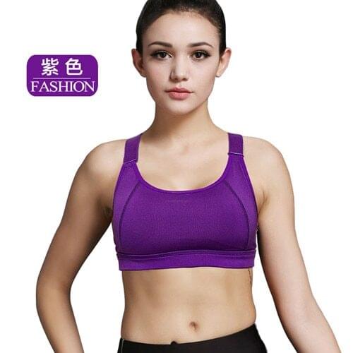 Yoga sports bra of running Exotic bras Female Summer Style Fitness Yoga Exercise sexy Bra for Slim girls Adjusted-straps