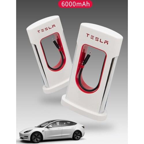 Model3 Tesla Mobile Super Charger For Tesla Model 3 Accessories Model Y Model S X Three Smartphone Power Phone Charger