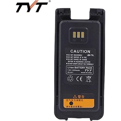 TYT 2200mAh Li-Ion Battery For TYT MD-2017 Dual Band Digital Radio DMR Two Way Radio