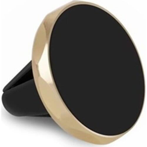 Outlet Bracket Mobile Phone Magnet Bracket For Car Air Conditioner Aviation Aluminum Alloy Material Rhombus