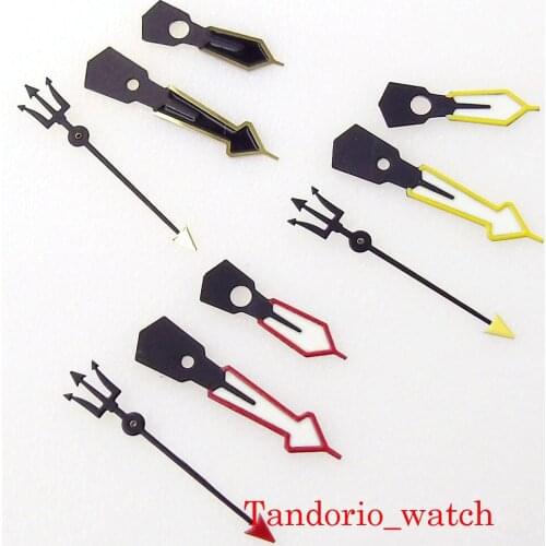 For NH35A NH36A 7s26, 7s36, 7s25, 7s35 Green Luminous Stainless Steel luxury Watch Hand Needles Wristwatch Replacement