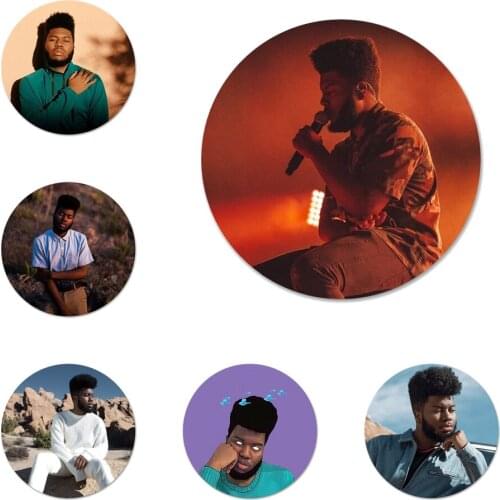 58mm Khalid Teen Icons Pins Badge Decoration Brooches Metal Badges For Clothes Backpack Decoration