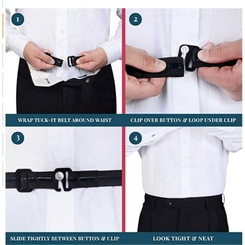 1pcs Shirt Holders Shirt Stays Men Braces Women Belt Tuck Shirt Holders Near Adjustable Shirt-Stay Suspenders Cintura Camicia