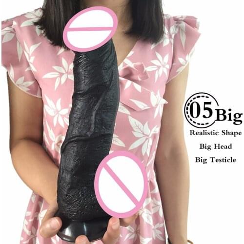 18 Female Happy Sex Toy Dildo Adult Product Masturbation Device Super Large Super Thick Super Long Fake Anal Plug Penis
