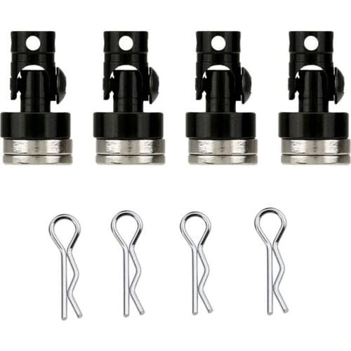 Stealth Invisible Body Post Mount Clips For 1/10 HSP Rc Car