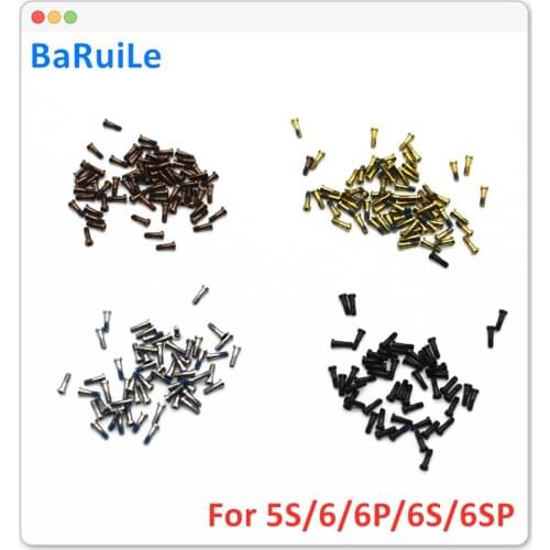 BaRuiLe 400pcs Dock Connector Pentalobe Bottom Screw for iPhone 7 8 X 5 5S Back Cover Screws Replacement Parts for 6 6S Plus