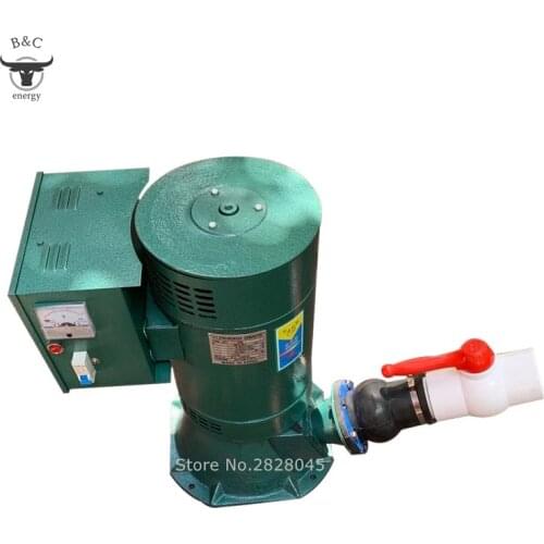 5kW Single Phase or 3 Phase Hydro Generator, 5000W 220V 50Hz Water Turbines for Home Use, Double Protection
