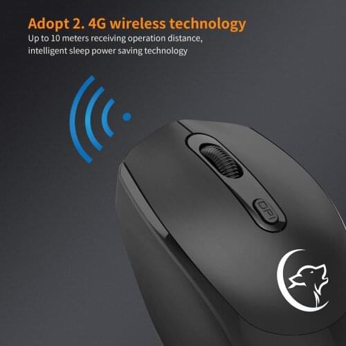 Bluelans G839 High Quality Durable Portable Usb 2.4g 2400dpi Wireless Optical Mouse For Laptops/computers Learning Mouse