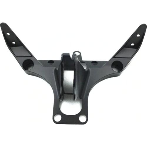 Black Front Headlight Upper Fairing Stay Bracket Motorcycle For Yamaha YZF-R1 2002-2003