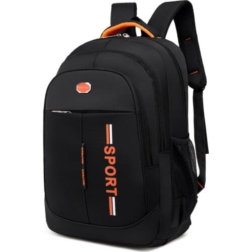 Double backpack 2021 new fashion trendy computer bag personality simple large-capacity school bag backpack