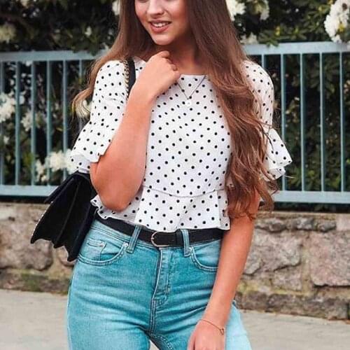 Eillysevens Short Sleeve Blouses