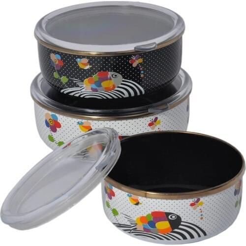 Miss Betty Enamel 3 Storage Container
