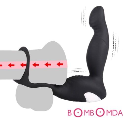 Multi Speed Anal Plug Vibrator Anal Beads Butt Plug Prostate Massage G Spot Dildo Vibrator Intimate Adult Sex Toys for Couples