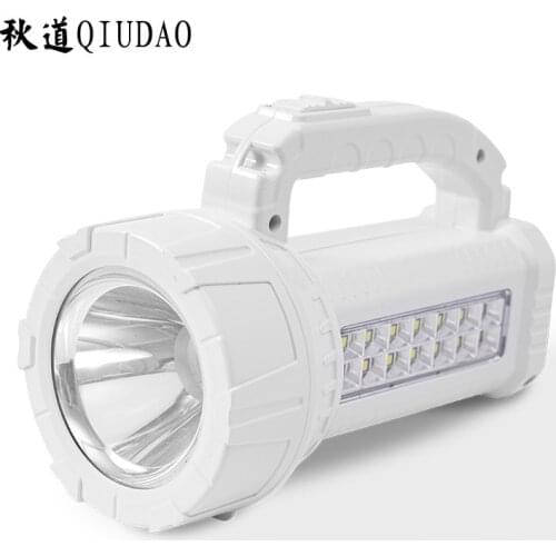 Outdoor super bright glare rechargeable fishing light LED household emergency night light portable searchlight