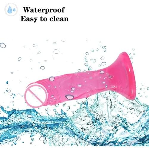 Realistic Dildo Butt Plugs Strong Suction Cup Vagina Female Masturbator Dildo for Anal Small Adult Toy for Couple Sex Toy