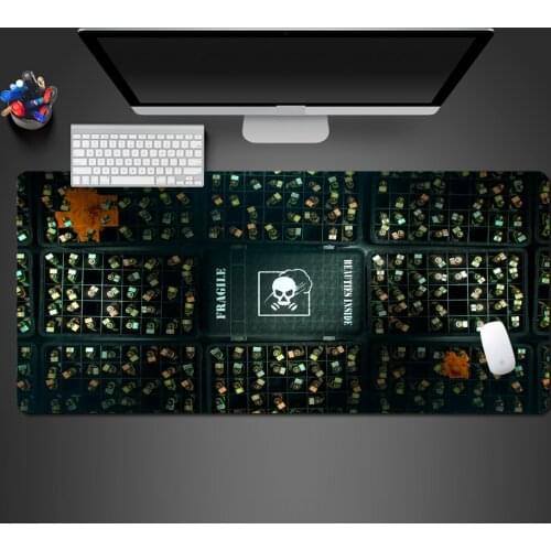 Best-selling Rainbow Six Siege Mouse Pad Washable Rubber PC Game Quick Mouse Pad Computer Keyboard Mousepad Gift For Boyfriend