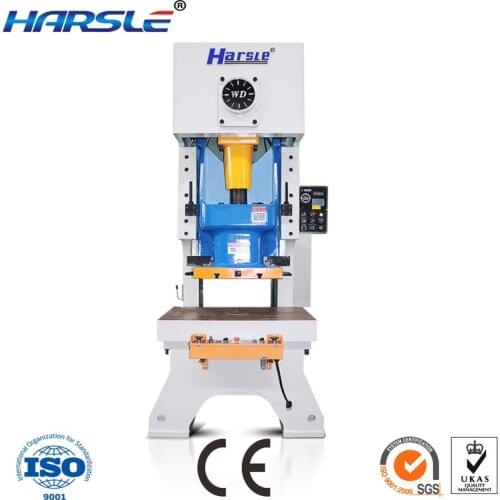 CE certified Jh21-25 tons steel hole turret punching machine