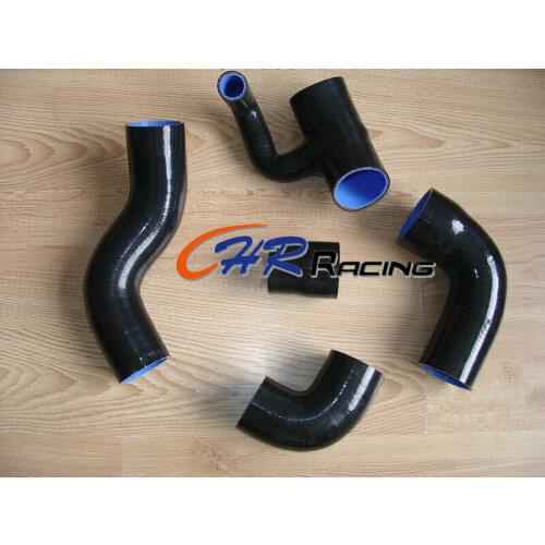 Silicone turbo hose for Volvo 850 T-5/T-5R 1993-1997;S70/V70 T5 1996-2000 BLACK